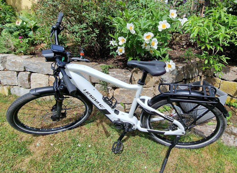 Used Haibike Trekking 8 2021 2021 Urban, White — image 4 of 7