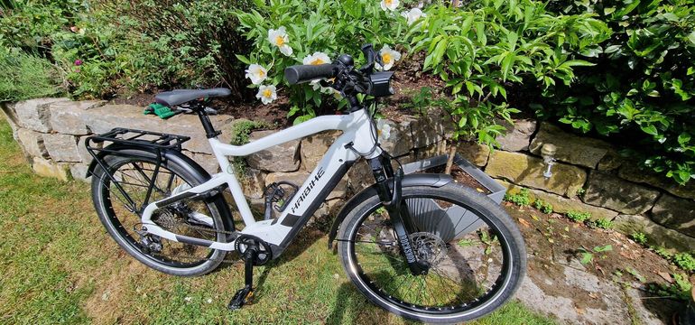 Used Haibike Trekking 8 2021 2021 Urban, White — image 2 of 7