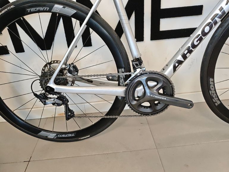 Used Argon 18 Gallium CS Disc (INT) Shimano Ultegra 2022 2022 Road & Gravel, Light Gray — image 2 of 4