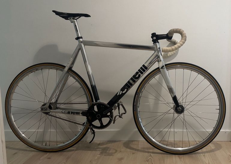 Gebrauchtes Cinelli Mash Histogram 2014 - Premium Track Build 2014 Road & Gravel, Hellgrau — Bild 1 von 17