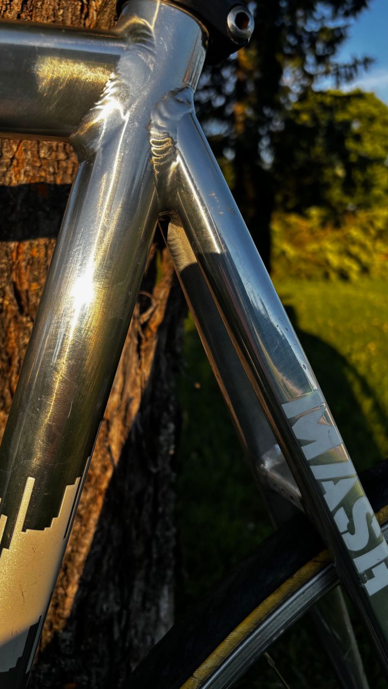 Gebrauchtes Cinelli Mash Histogram 2014 - Premium Track Build 2014 Road & Gravel, Hellgrau — Bild 14 von 17