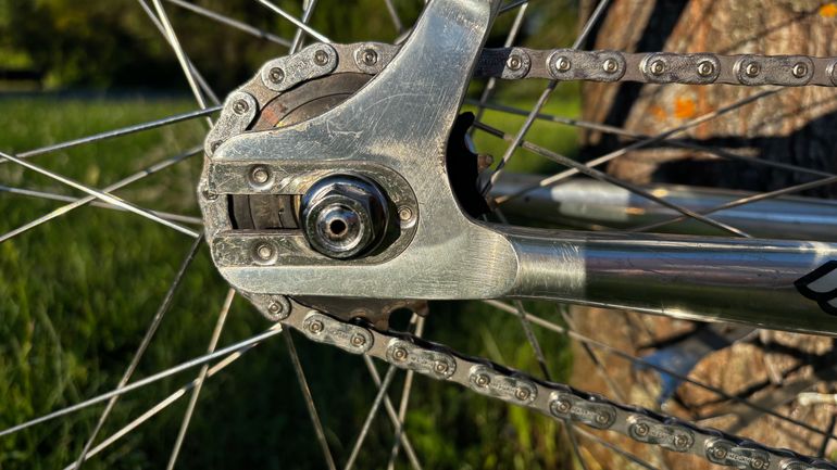 Gebrauchtes Cinelli Mash Histogram 2014 - Premium Track Build 2014 Road & Gravel, Hellgrau — Bild 13 von 17