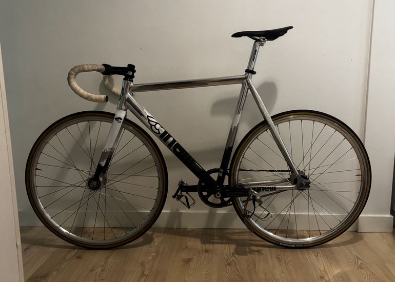 Gebrauchtes Cinelli Mash Histogram 2014 - Premium Track Build 2014 Road & Gravel, Hellgrau — Bild 2 von 17