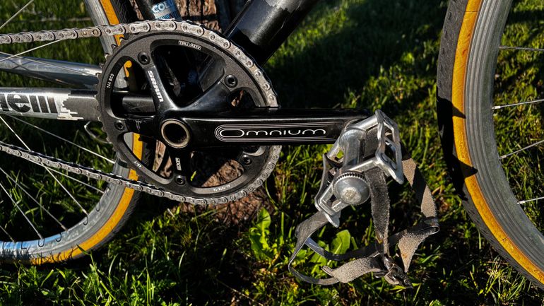 Gebrauchtes Cinelli Mash Histogram 2014 - Premium Track Build 2014 Road & Gravel, Hellgrau — Bild 5 von 17