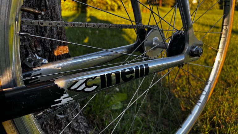 Gebrauchtes Cinelli Mash Histogram 2014 - Premium Track Build 2014 Road & Gravel, Hellgrau — Bild 8 von 17
