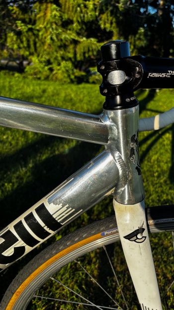 Gebrauchtes Cinelli Mash Histogram 2014 - Premium Track Build 2014 Road & Gravel, Hellgrau — Bild 11 von 17