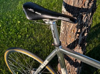 Gebrauchtes Cinelli Mash Histogram 2014 - Premium Track Build 2014 Road & Gravel, Hellgrau — Bild 15 von 17
