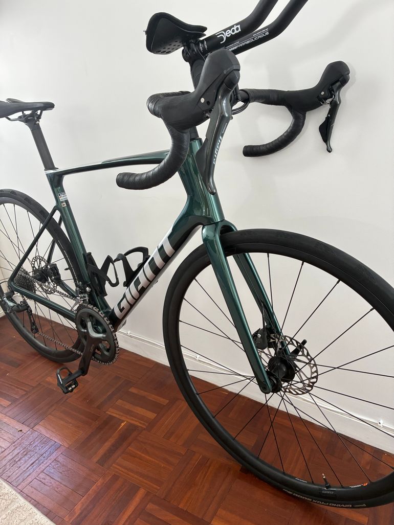 Gebrauchtes Giant Defy Advanced 3 2024 2024 Road & Gravel, Grün — Bild 2 von 8