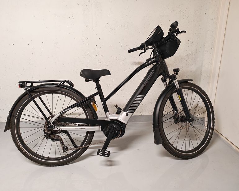 Used Cannondale Tesoro Neo X 3 StepThru 2024 2024 Urban, Light Gray — image 2 of 5