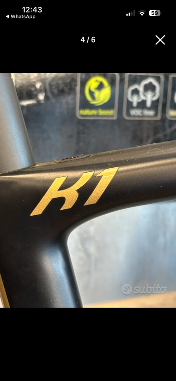 Used Parkpre K1 SRAM Force eTap AXS 2021 Road & Gravel, Black — image 3 of 4