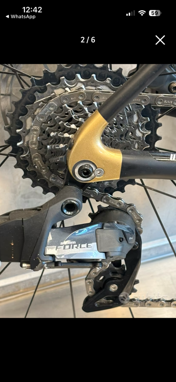 Used Parkpre K1 SRAM Force eTap AXS 2021 Road & Gravel, Black — image 2 of 4