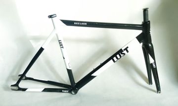 Brugt Lust Beclass Alloy Fixed Gear Single Speed Track Frameset Size 54 Frameset 2023 Road & Gravel