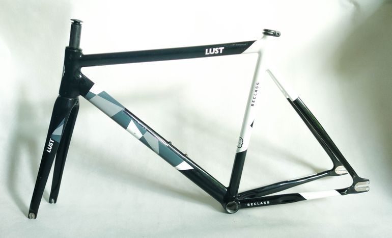 Used Lust Beclass Alloy Fixed Gear Single Speed Track Frameset Size 54 Frameset 2023 Road & Gravel, Black — image 2 of 7