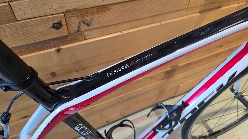 Used Trek Domane S 6 2017 2017 Road & Gravel, White — image 7 of 10