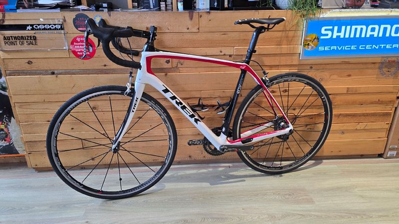 Used Trek Domane S 6 2017 2017 Road & Gravel, White — image 2 of 10