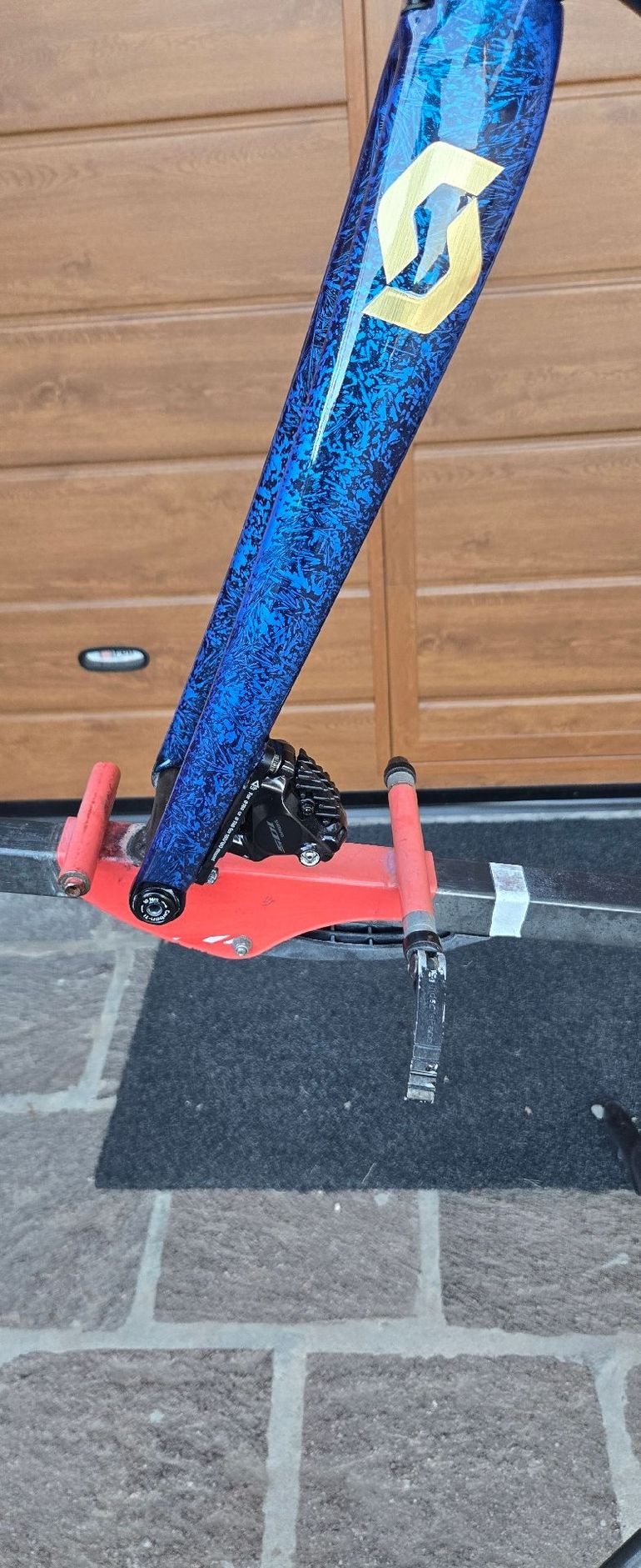 Used Scott Addict 10 disc 2019 2019 Road & Gravel, Blue — image 20 of 26