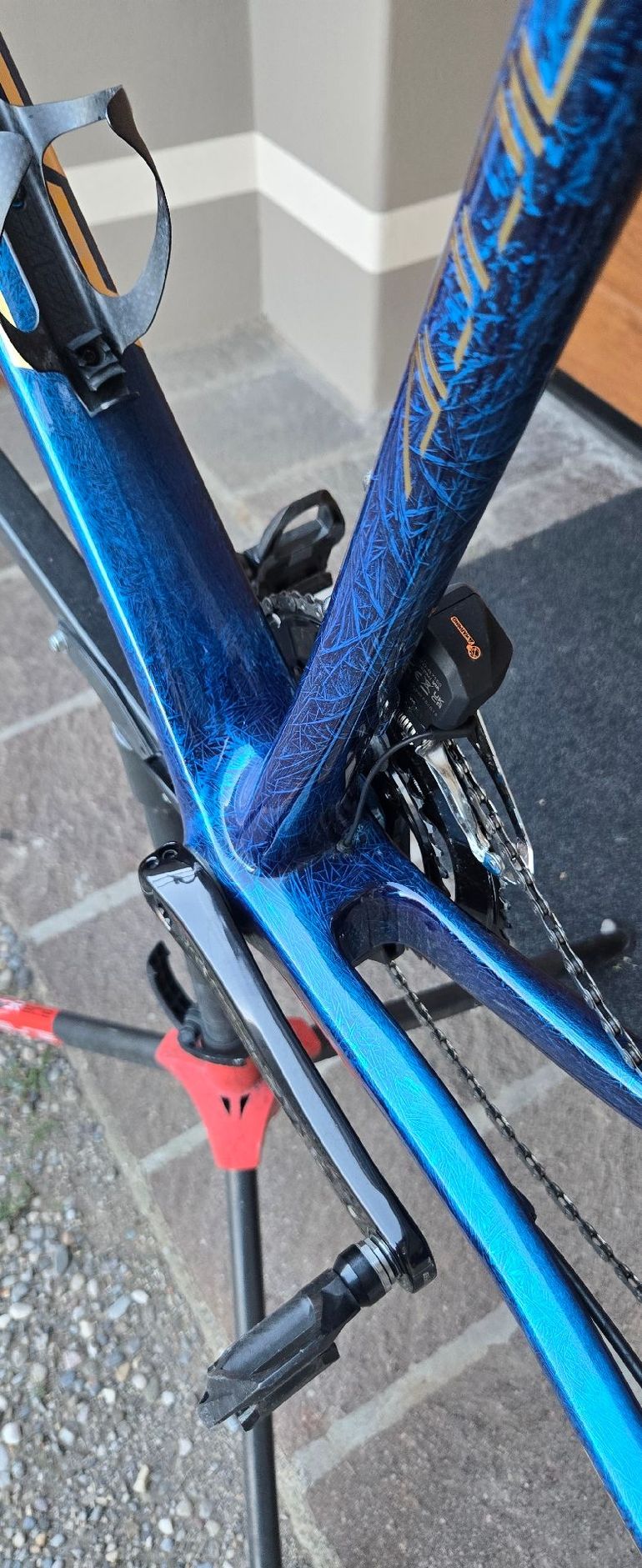 Used Scott Addict 10 disc 2019 2019 Road & Gravel, Blue — image 24 of 26