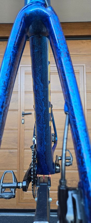 Used Scott Addict 10 disc 2019 2019 Road & Gravel, Blue — image 25 of 26