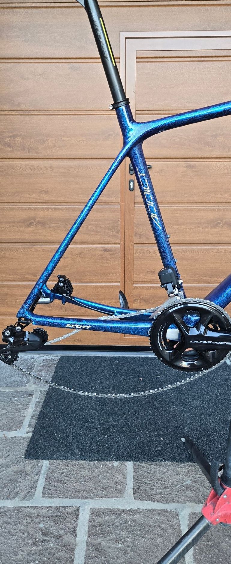 Used Scott Addict 10 disc 2019 2019 Road & Gravel, Blue — image 11 of 26