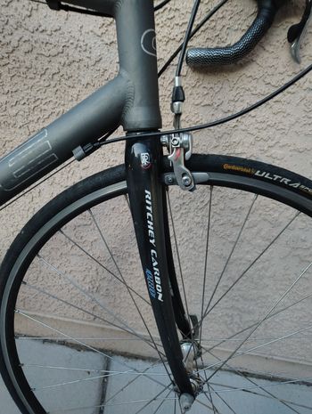 Used Cube LTD Road Bike With Ritchey Carbon Pro Fork 2025 Road & Gravel, Red — image 6 of 6
