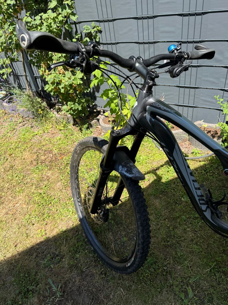 Gebrauchtes Specialized Stumpjumper FSR Elite 29 2015 2015 Mountainbike, Hellgrau, 29 — Bild 3 von 8