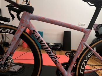 Used Specialized S-Works Tarmac SL8 Frameset - FACT 12r Carbon 2024 Frameset 2024 Road & Gravel, Orange — image 2 of 4