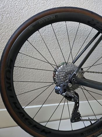 Gebrauchtes Trek Domane SL 7 Gen 3 2023 2023 Road & Gravel, Schwarz — Bild 4 von 9