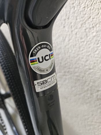Gebrauchtes Trek Domane SL 7 Gen 3 2023 2023 Road & Gravel, Schwarz — Bild 9 von 9