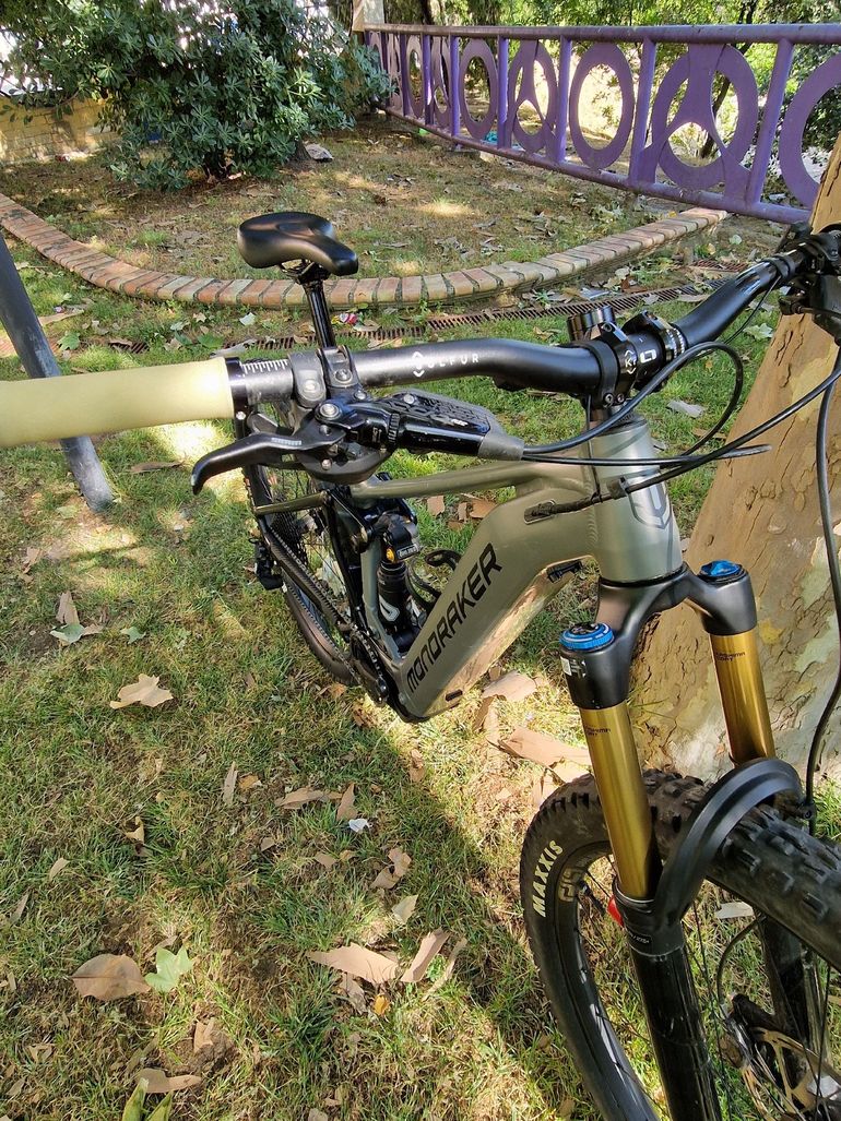 Gebrauchtes Mondraker Dusk SR 2024 Custom SRAM SX Eagle 2024 Mountainbike, Hellgrau — Bild 18 von 19