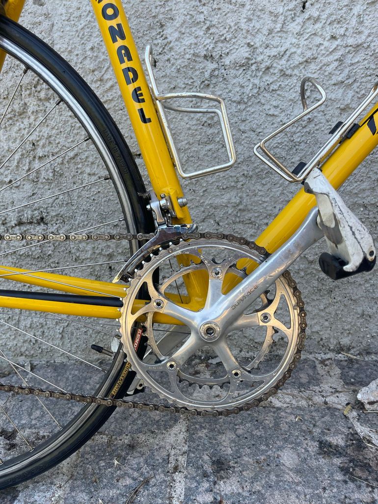 Used Vintage Custom Campagnolo Veloce 1990 Road & Gravel, Orange — image 7 of 10