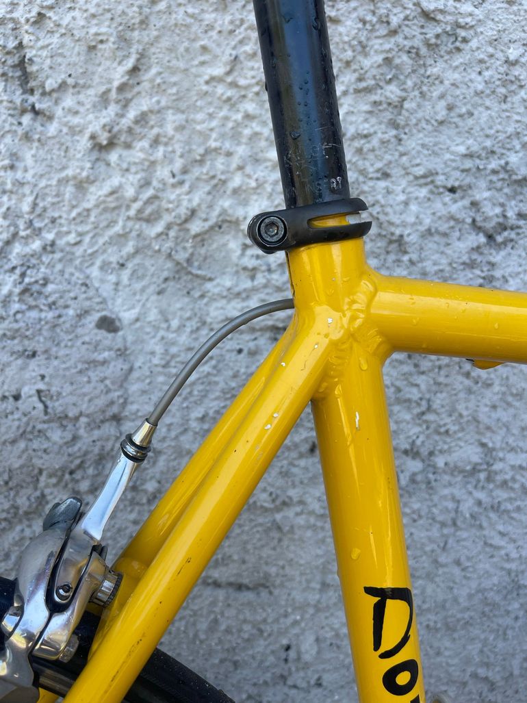 Used Vintage Custom Campagnolo Veloce 1990 Road & Gravel, Orange — image 8 of 10
