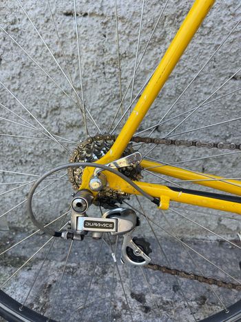 Used Vintage Custom Campagnolo Veloce 1990 Road & Gravel, Orange — image 6 of 10