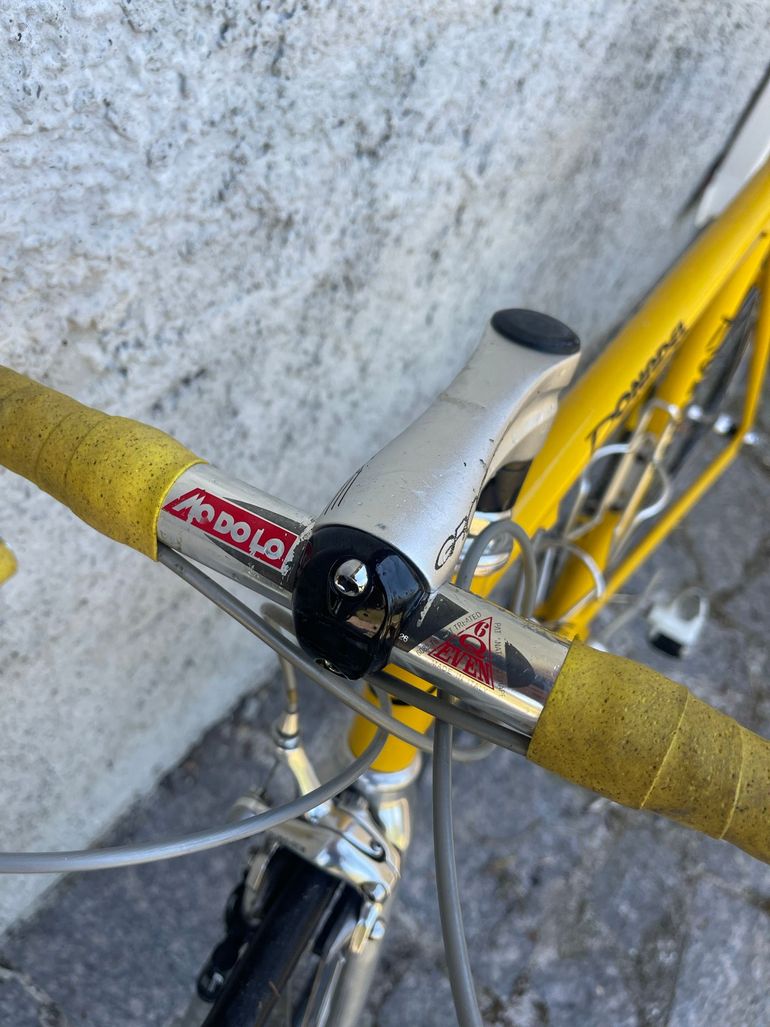 Used Vintage Custom Campagnolo Veloce 1990 Road & Gravel, Orange — image 2 of 10
