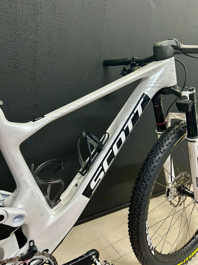 Used Scott Spark RC World Cup EVO 2026 2026 Mountainbike, White, 29 — image 6 of 15