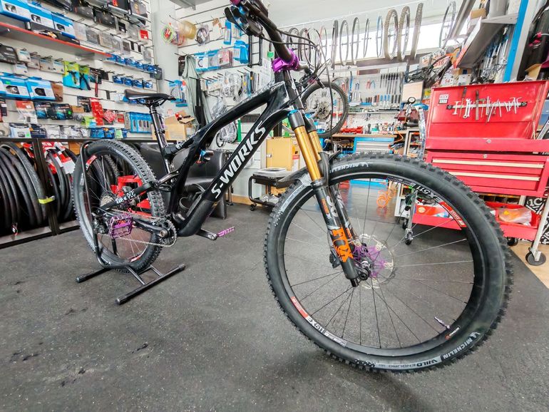 Używany Specialized S-Works Stumpjumper EVO Frameset 2023 2023 Mountainbike — zdjęcie 2 z 8