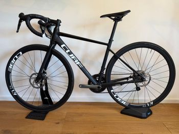 Used CUBE ATTAIN RACE 2021 2021 Road & Gravel, Black — image 2 of 4