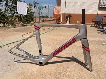 Used Mendiz F9 Frameset 2025 Road & Gravel, Light Gray — image 5 of 5