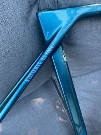 Gebrauchtes Canyon Ultimate CF SLX 8 Di2 C50 2025 Frameset 2025 Road & Gravel, Blau — Bild 3 von 6