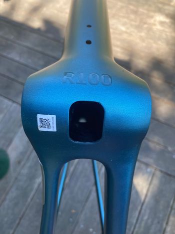 Used Canyon Ultimate CF SLX 8 Di2 C50 2025 Frameset 2025 Road & Gravel, Blue — image 9 of 9