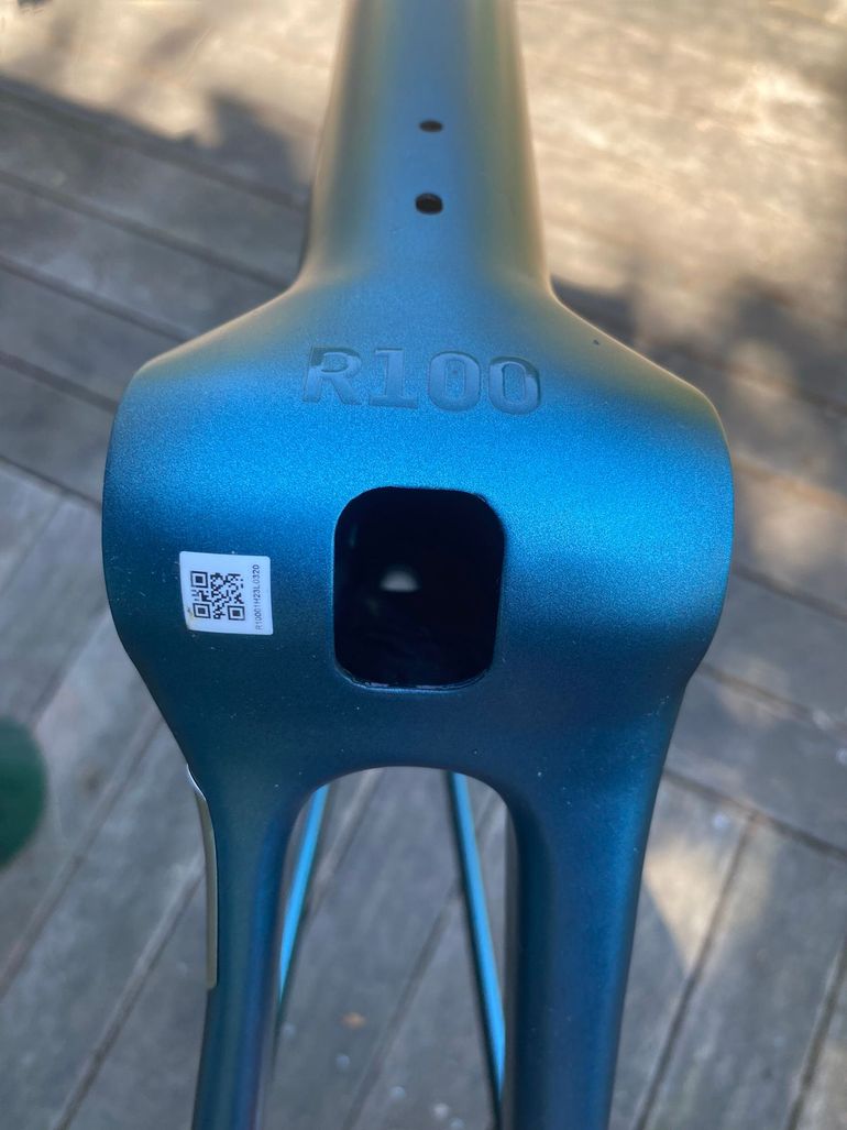 Used Canyon Ultimate CF SLX 8 Di2 C50 2025 Frameset 2025 Road & Gravel, Blue — image 9 of 9