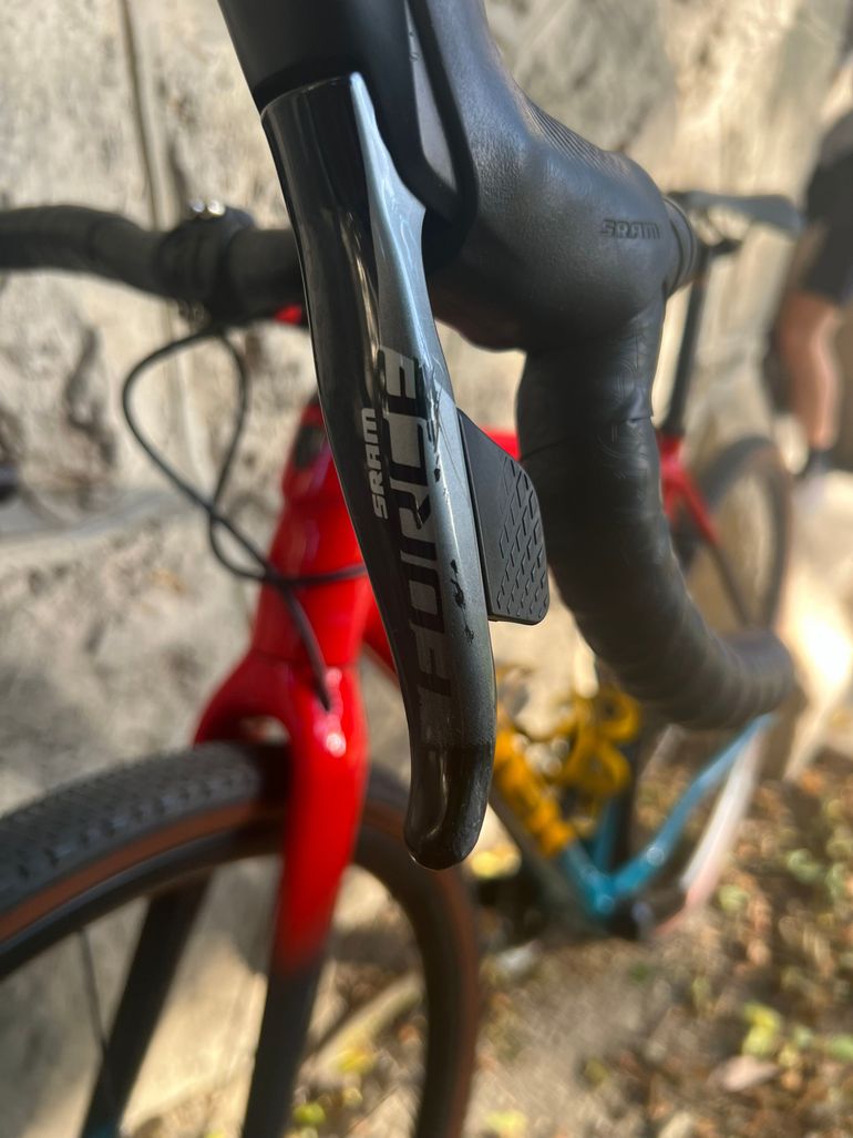 Used Trek Crockett Complete Build Carbon Wheels Electronic Shifting 2023 Road & Gravel, Red — image 4 of 8