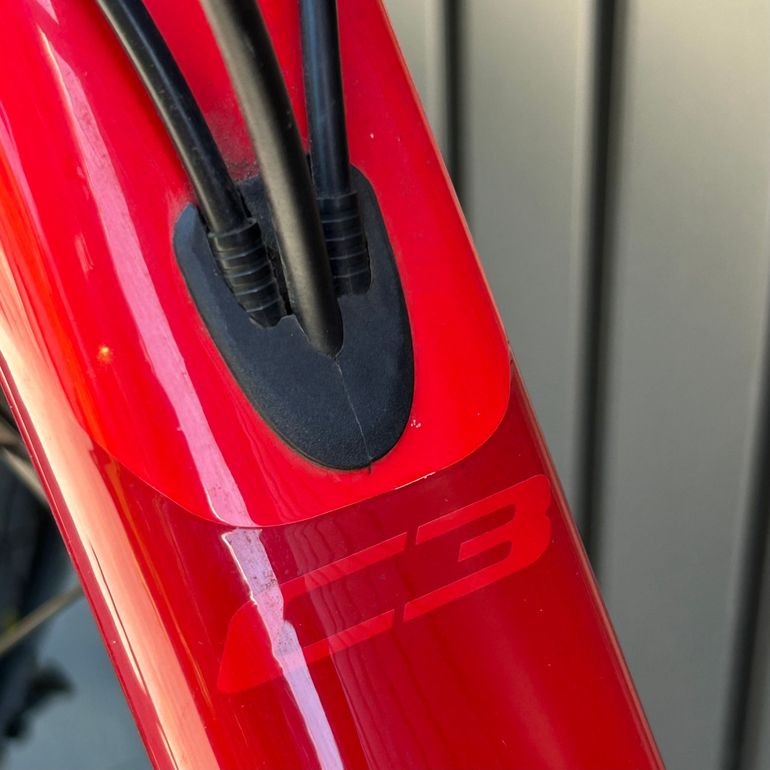 Cervélo C3 Ultegra Disc 2018 (barely Used) 2018 Road & Gravel usato, Rosso — immagine 10 di 14