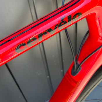 Cervélo C3 Ultegra Disc 2018 (barely Used) 2018 Road & Gravel usato, Rosso — immagine 6 di 14