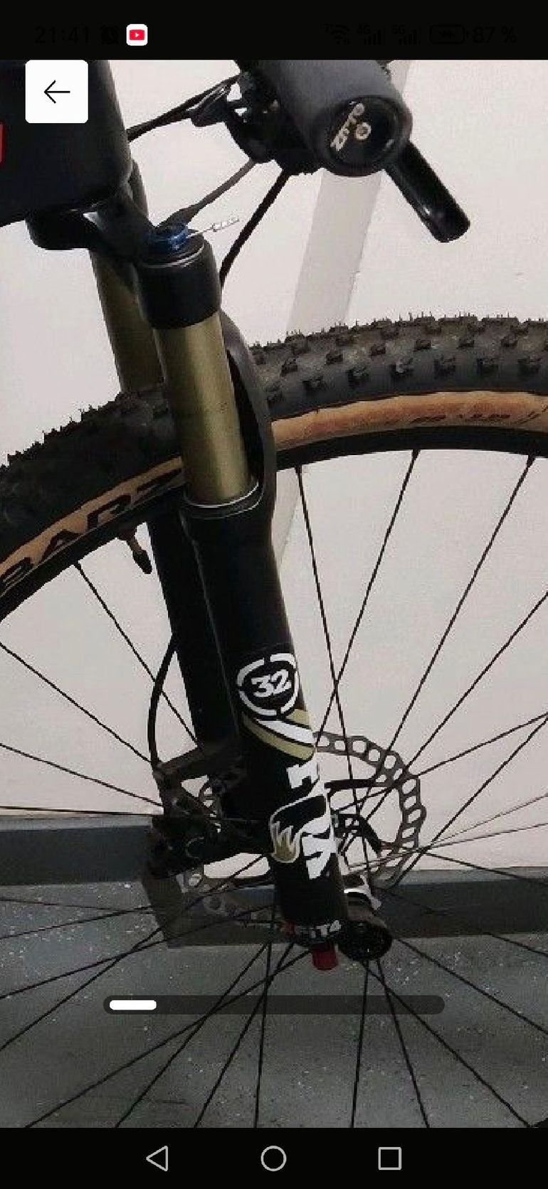 Używany BMC Teamelite 02 ONE 2020 2020 Mountainbike — zdjęcie 3 z 3