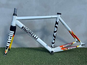Cinelli Vigorelli 2018 Alu Frameset 2018 Urban usato, Bianco — immagine 2 di 5