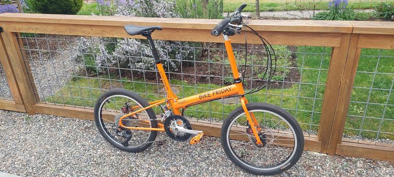 Used Bike Friday New World Tourist 2020 Urban, Orange — image 1 of 6
