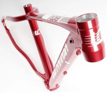 Used Lee Cougan REBEL 29" FRAMESET Frameset 2025 Mountainbike, Red — image 3 of 10