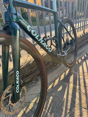 Used Colnago G3-X Sram Rival AXS 2025 2025 Road & Gravel, Green — image 8 of 10