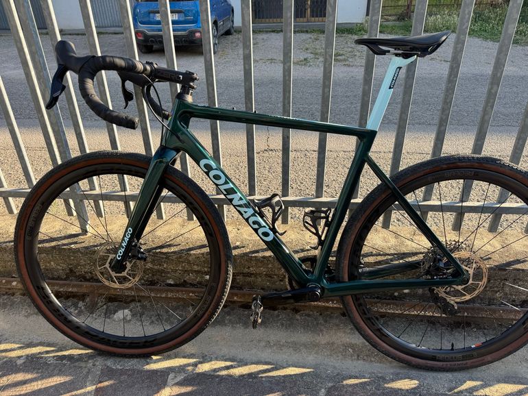 Used Colnago G3-X Sram Rival AXS 2025 2025 Road & Gravel, Green — image 2 of 10