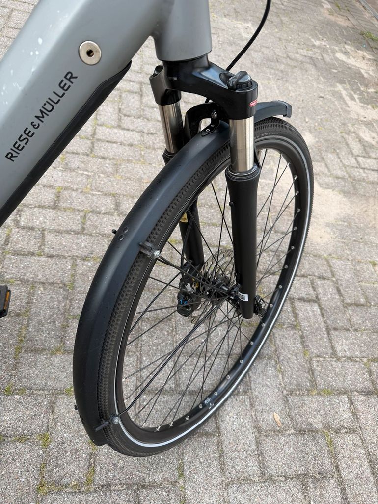 Used Riese & Müller Roadster Vario 2023 Urban, Light Gray — image 11 of 13
